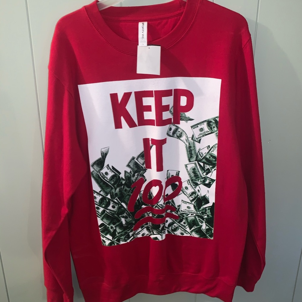 🆕 Men’s “Keep it 100” Sweatshirt